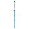 DIY Alloy Beadable Crochet Hooks LS-AJEW-A064-02E-1