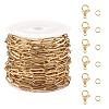  Chain Bracelet Necklace Making Kit CHS-TA0001-46-3