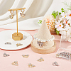 20Pcs 2 Colors Rack Plating Alloy Rhinestone Pendants FIND-SC0014-29-3