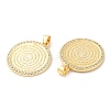 Brass with Cubic Zirconia Pendants LS-KK-K332-16A-G-3