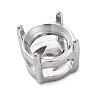 304 Stainless Steel Rhinestone Claw Settings STAS-U042-05A-P-2