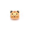 Frosted Alloy Beads PALLOY-WH0094-10-1