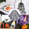 Halloween Polyester Mesh Fabric AJEW-WH0314-852E-5