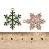 Christmas Alloy Enamel Pendants ENAM-G234-01F-4