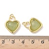 Natural Mixed Gemstone Pendants KK-P325-21G-4