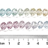 Transparent Painted Glass Beads Strands DGLA-A034-T8mm-A15-3