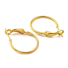 Iron Huggie Hoop Earring Findings IFIN-E025-01A-G-2