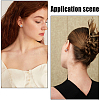2Pairs Carbon Steel Micro Pave Cubic Zirconia Stud Earrings for Women EJEW-HS0001-16P-6