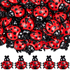 40Pcs Insect Theme Opaque Resin Decoden Cabochons RESI-SC0005-88-1