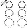 6Pcs 3 Style Korean Waxed Cord Necklace Making MAK-UN0001-41A-02-1