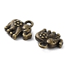Tibetan Style Alloy Charms FIND-Q094-01AB-2
