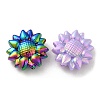 UV Plating Opaque Acrylic Beads SACR-L005-01-2