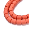 Handmade Polymer Clay Bead Strands X-CLAY-ZX006-01-37-2