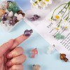 5Pcs Natural Amethyst Pendants G-SZ00001-87E-2