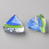 Transparent Enamel Acrylic Beads TACR-S155-001K-2