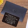 Stainless Steel Blank Thermal Transfer Cards and Paper Envelopes DIY-FG0001-74E-5