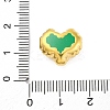 304 Stainless Steel Enamel Beads STAS-B085-06G-06-2