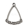 Tibetan Style 304 Stainless Steel Pendants STAS-G278-10AS-1