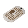 Non-Tarnish Valentine's Day 201 Stainless Steel Pendants STAS-L079-02P-02-2