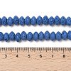 Synthetic Lava Rock Beads Strands G-B087-02A-09-4