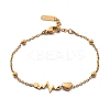 Ion Plating(IP) 304 Stainless Steel Link Bracelets BJEW-P345-02G-4