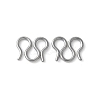 304 Stainless Steel S-Hook Clasps STAS-Z124-04D-P-1
