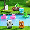Opaque Resin Animal Display Decoration DJEW-N004-15-2