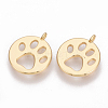 Brass Charms KK-T025-28G-1