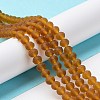 Transparent Glass Beads Strands X-EGLA-A034-T8mm-MD02-2