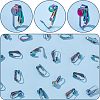 20Pcs Ion Plating(IP) 304 Stainless Steel Clip-on Earring Findings STAS-AR0002-53RC-3