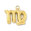 Real 18K Gold Plated PVD Vacuum Plating 304 Stainless Steel Pendants STAS-L278-002G-06-1