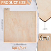 Wood Vinyl Record Divider WOOD-WH0124-92B-2