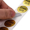 Flat Round Paper Thank You Stickers LS-DIY-C042-09A-4