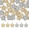 20Pcs 2 Colors Alloy Rhinestone Pendants FIND-YW0010-37-1