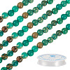 DIY Natural Regalite/Imperial Jasper/Sea Sediment Jasper Beads Bracelets  Making KIts DIY-TA0002-69C-3