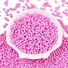 Opaque Baking Paint Glass Beads DGLA-T004-03J-1