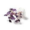 Natural Gemstone Tree Display Decorations DJEW-E007-01RC-5