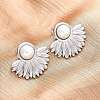 304 Stainless Steel Stud Earrings EJEW-B108-14P-1