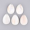 Natural Freshwater Shell Pendants SHEL-Q028-13-1