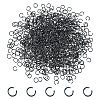 Long-Lasting Plated Aluminum Open Jump Rings ALUM-PH0001-07EB-1