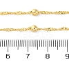 Brass Satellite Chains Necklace for Women NJEW-P265-35G-3