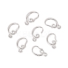 Brass Earring Hooks LS-KK-F828-02P-3