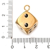 304 Stainless Steel Pendants STAS-D263-18B-G-3