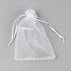 Rectangle Organza Gift Bags LS-OP-WH0012-06A-2