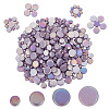 4 Styles Glass Cabochons MOSA-OC0001-01A-1
