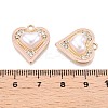 Rack Plating Alloy Rhinestone Pendants FIND-N005-19C-3