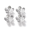 Non-Tarnish 304 Stainless Steel Bead Caps STAS-K194-15P-1
