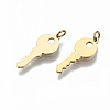 304 Stainless Steel Charms STAS-S116-070G-2