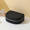 Half Round PU Leather Jewelry Box PW-WG80655-03-1
