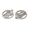 Non-Tarnish 201 Stainless Steel Pendants STAS-Q245-11P-2